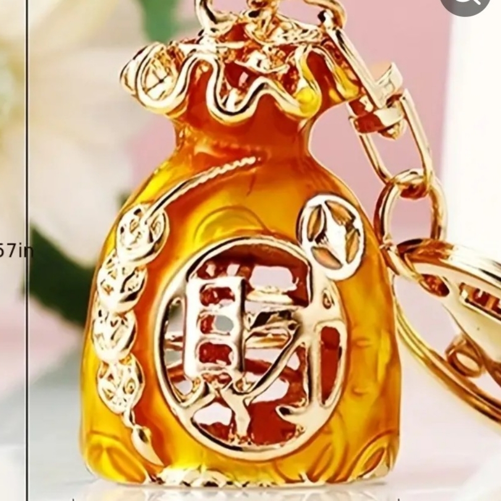 💰New#WEALTH💰#moneybag charm🌳✔️. Don't leave home without it🎬